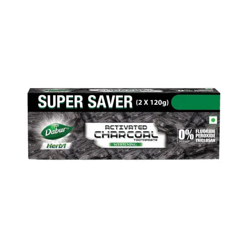 Image of Dabur Herbl Charcoal & Mint Whitening Toothpaste
