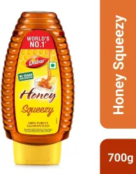 Dabur Honey squeezy 100% pure  (700 g)