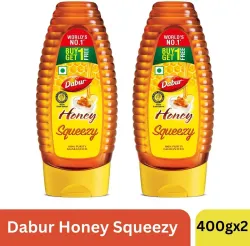 Dabur Honey Squeezy (2 x 400 g)