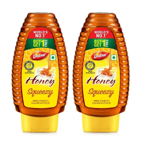 Image of Dabur Honey Squeezy Pack 800 g * pack of 2