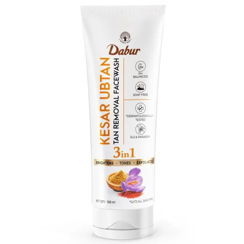 Image of DABUR Kesar Ubtan Face Wash-100Ml