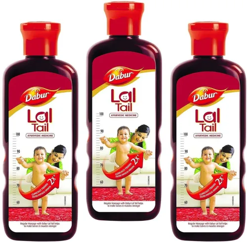 Image of Dabur Lal Tail Ayurvedic Baby Oil (1500 ml)