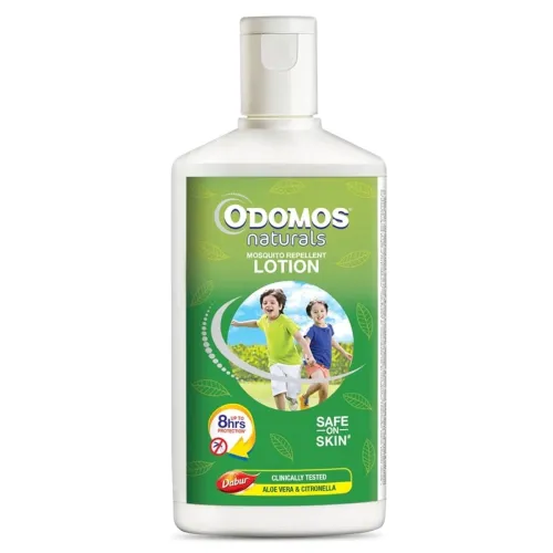 Image of Dabur Odomos Naturals Mosquito Repellant Lotion -120 Ml