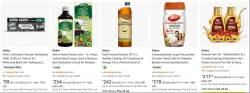 Dabur products up to 73% Discount 
