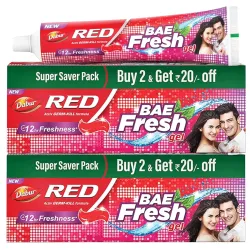 Dabur Red Bae Fresh Gel - 600gm (300gm*2)