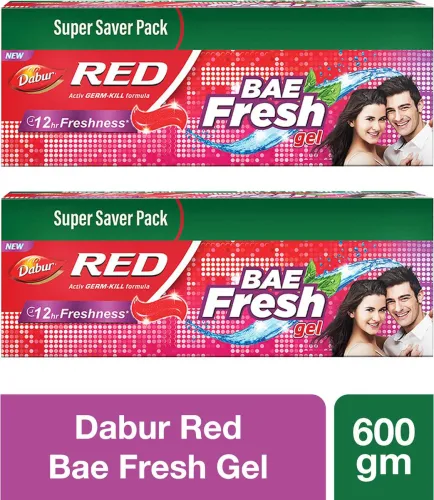 Image of Dabur Red Bae Fresh Gel Fights Bad Breath, Cavity Germs