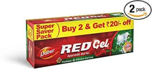 Image of Dabur red gel paste Toothpaste  (300 g)