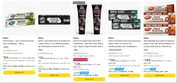 Dabur Toothpaste starting at ₹64