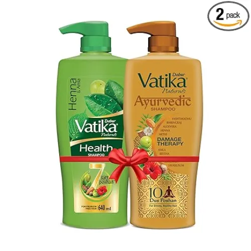 Image of Dabur Vatika Ayurvedic Shampoo- 640ml 