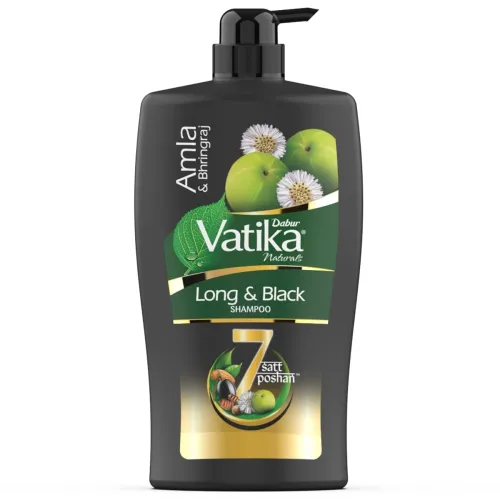 Image of Dabur Vatika Long & Black Shampoo - 1 L