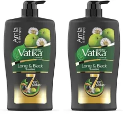 Dabur Vatika Long & Black Shampoo - 1L
