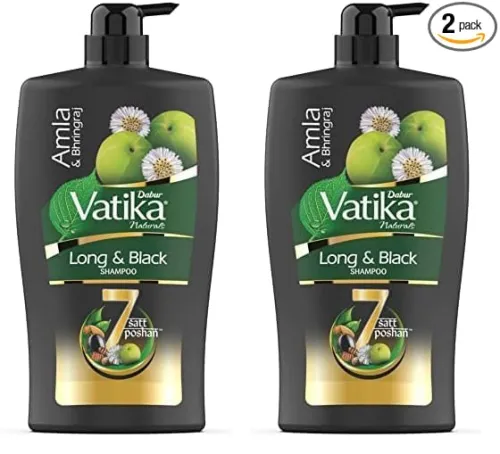 Image of Dabur Vatika Long & Black Shampoo - 1L, Po2