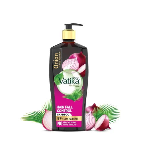Image of Dabur Vatika Onion Hair Fall Control Shampoo (640ml)