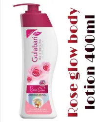 Dabur Gulabari Rose Glow For Dull & Dry Skin Moisturizing Body Lotion (400 ml)