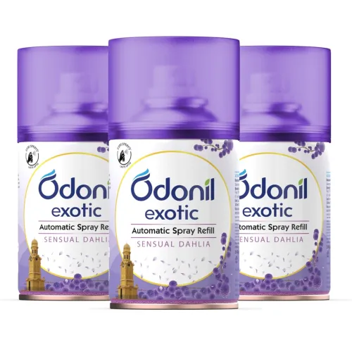Image of Dabur Odonil Exotic Automatic Spray Refill 225ml * pack of 3