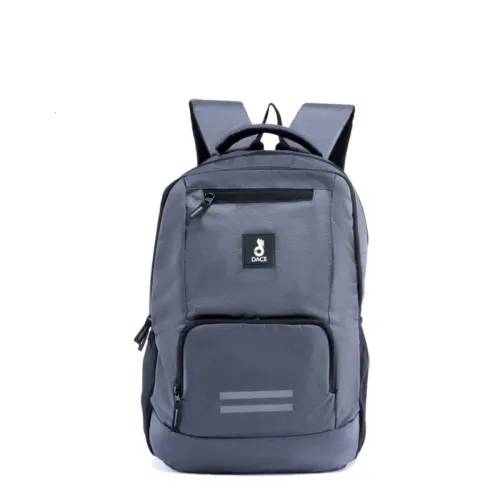Image of Dace Grey Waterproof Laptop Backpack – Casual Travel & Office Bag (Unisex)