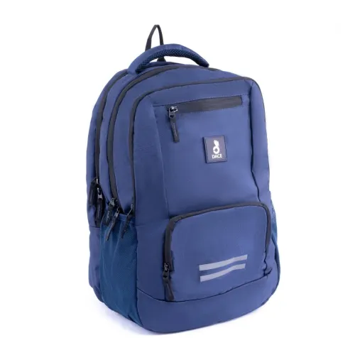 Image of Dace Blue Casual Waterproof Laptop Backpack / Office Bag / School Bag / College Bag / Business Bag / Unisex Travel Backp