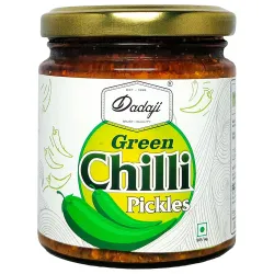 Dadaji Green Chilli Pickle 200g Jar
