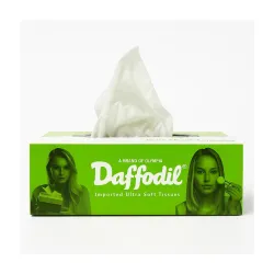 DAFFODIL 2 Ply Facial Tissue Carton 200 Sheets
