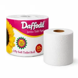 DAFFODIL 2 Ply Toilet Tissue Roll (1200 Sheets)