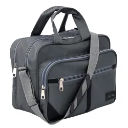 DAHSHA Stylish Nylon Travel Bag for Business Office Messenger 