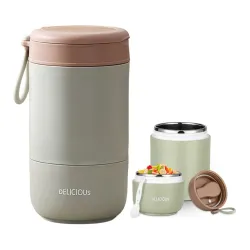 daiDokoro 730ml Stainless Steel Lunch Pot (Leakproof)