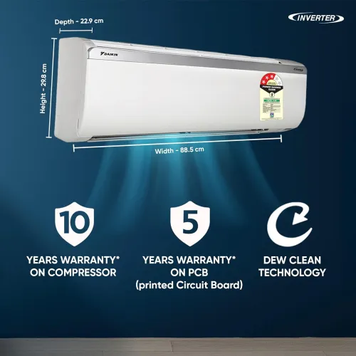 Image of Daikin 1.5 Ton 3 Star Split AC 