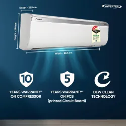 Daikin 1.5 Ton 3 Star Split AC 