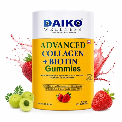 Image of Daiko Glutathione Biotin Gummies for Skin Hair & Nails (30 Gummies)