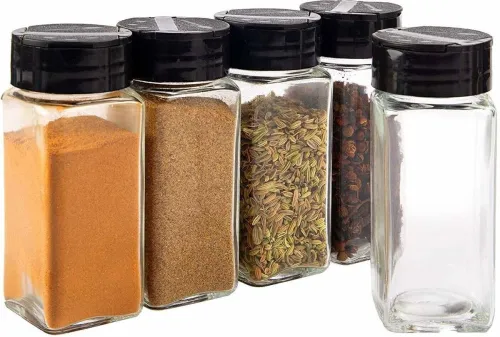 Image of DAINERY Salt & Pepper Set Glass (6 Piece)