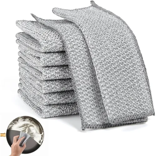 Image of DALUCI 3 Pcs Non-Scratch Dish Cloths