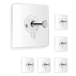 DALUCI Self-Adhesive Photo Frame Hooks (Pack of 5)
