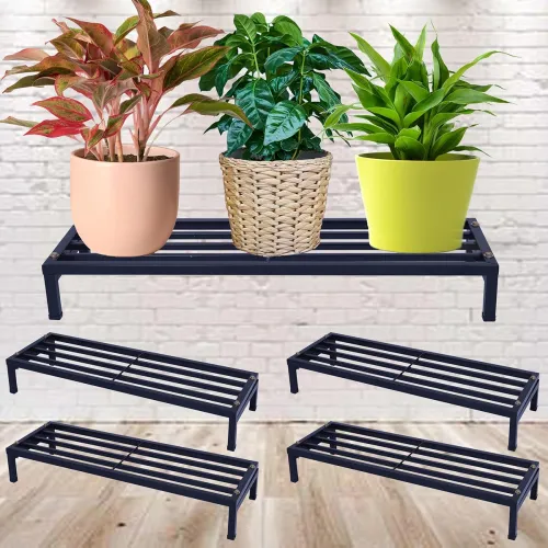 Image of D&V Heavy Duty Metal Plant Stand Set