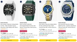Daniel Hechter Mens Watch at minimum 70% Discount
