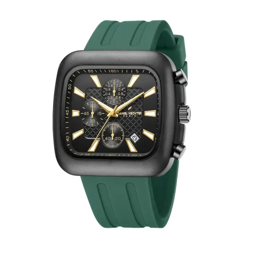 Image of Daniel Hechter Paris Corvisart Collection Chronograph Watch for Men with Square