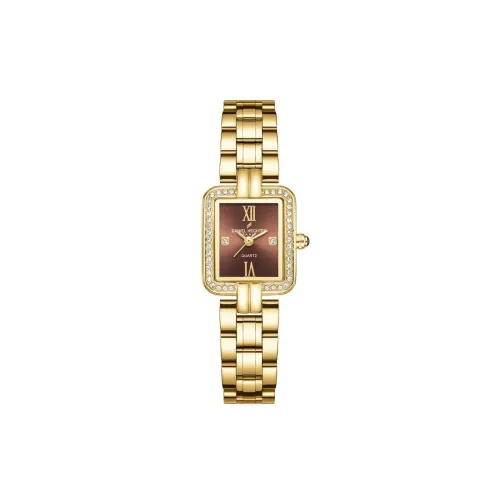 Image of Daniel Hechter Paris Manon Collection Analog Quartz Watch for Women, Sunray Rectangular Dial,