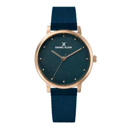 Daniel Klein Analog Blue Wrist Watch for Women
