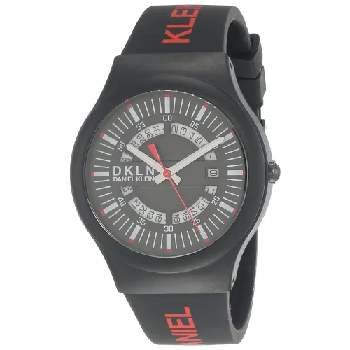 Image of Daniel Klein Analog Gunmetal Dial Men's Watch-DK.1.12275-6