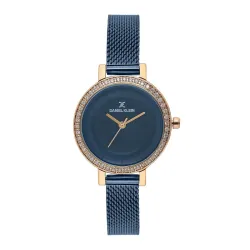 Daniel Klein Analogue Womens Watch (Blue Dial Blue Colored Strap)