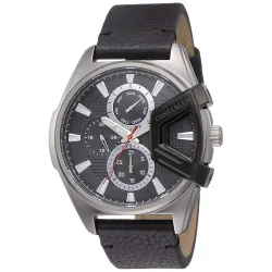 Daniel Klein Leather Analog Black Dial Mens Watch-Dk12158-1
