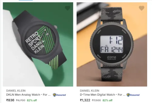 Image of Daniel klein Men's watch up to 80% Discount