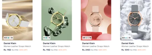 Image of Daniel Klein Watch Minimum 80% Discount