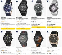 DANIEL KLEIN Watches at minimum 80% Discount