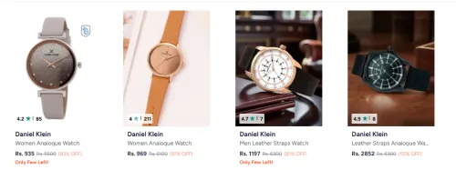 Image of Daniel Klein Watches up to 85% Discount