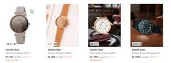  Daniel Klein Watches up to 85% Discount