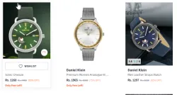 Daniel Klein Watches upto 85% Discount