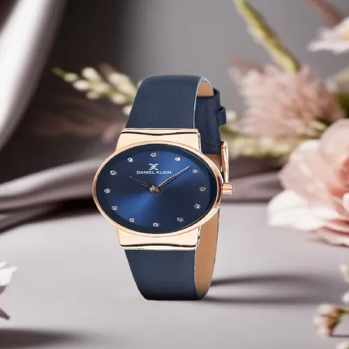 Image of Daniel Klein Women Blue Analogue Watct