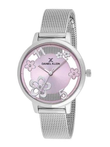 Image of Daniel Klein Women Embellished Dial & Metal Straps Analogue Watch DK.1.13456-2