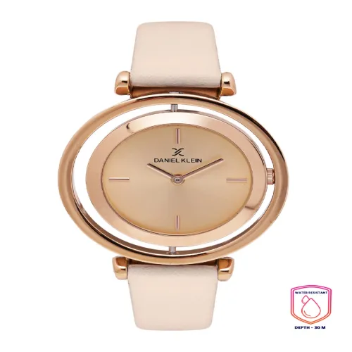 Image of Daniel Klein Women Gold-Toned Analogue Watch DK11430-4
