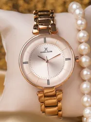 Daniel Klein Women Rose Gold Analogue Watch DK11467-3